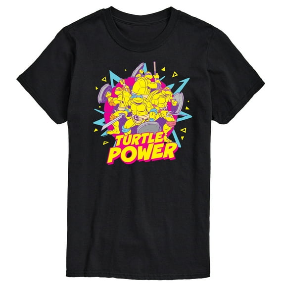 Teenage Mutant Ninja Turtles - Turtle Power 90s - Men's Short Sleeve Graphic T-Shirt