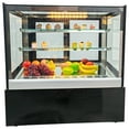 thumbnail image 3 of Refrigerated Cake Showcase Countertop Cake Display Cabinet Air-cooled Bakery Cabinet with Defogging Function 220V, 3 of 9