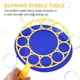 thumbnail image 2 of piezas de soplador de burbujas para exteriores para niños, creativo, anillo de burbujas grande, juguetes, juegos de burbujas, juguetes para hacer burbujas para niños y niñas, color aleatorio, 2 of 7