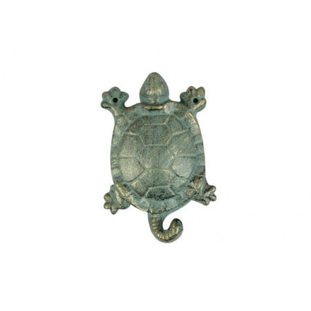 

[Pack Of 2] Antique Bronze Cast Iron Turtle Key Hook 6