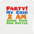 thumbnail image 4 of Inktastic Party at My Crib Boys or Girls Toddler T-Shirt, 4 of 5