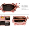 thumbnail image 2 of BadPiggies Casual Nylon Purse Handbag Crossbody Bag Waterproof Shoulder Bag for Women (Pink), 2 of 8