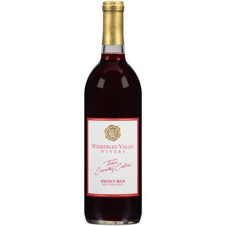 Wimberley Valley Sweet Red Table Wine, 750 mL