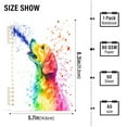thumbnail image 3 of Notebook 8.3x5.7x0.4 Inch One Sizex1 Journey Note Diary Hardcover Notebook 60 Pages,80g Paper Writing Smooth and Not Easy to Break Rainbow Beautiful Puppy, 3 of 8