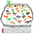 thumbnail image 4 of Figura de Animales, Juego de Mini Juguetes de la Selva de 54 Piezas, ValeforToy Realista Vinilo Salvaje Plástico Animal Aprendizaje Favores de Fiesta para Niños Niñas Niños Pequeños Bosque Pequeño Jue, 4 of 5