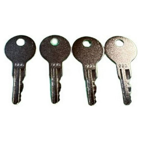 4 Pack 9# 556 PK556 for Ford New Holland ,Gradall,TM Hyster, Lull,Yale,Forklift Skid Steer Ignition