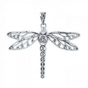 Cary Buziak Triskele Dragonfly .925 Sterling Silver Pendant Peter Stone Jewelry