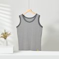 thumbnail image 2 of FAIWAD Débardeur Décontracté pour Femmes Été Sans Manches Rayé Slim Respirant Extensible Camisole, 2 of 4