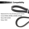 thumbnail image 4 of waltyotur Torque Converter Drive Belt Asymmetrical cogged Replacement for Comet 203590 TAV2 Manco 9655, 9659 Go Kart, 4 of 6