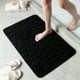thumbnail image 5 of Wosthever Alfombrilla de baño de secado rápido, antideslizante, para ducha, , gruesa, lavable, absorbente, para baño, baño, cocina, sala de Juegos de accesorios de baño Negro 60x90cm, 5 of 6