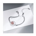 thumbnail image 3 of Pulseras De Plata 925 Con Cristal Rosa  Xtellar Elegante, 3 of 3