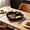 126#Black, variant on Heart Shaped Serving Plate, Divided Snack Tray with Dipping Sauce Compartments and Easy Clean Design, Dessert Dish for Parties Family Gatherings Appetizers Fruit Snacks Charcuterie Serving