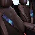 thumbnail image 3 of Chririnla Seat Belt Shoulder Pad Shoulder Protection Auto Seat Belt Cover Polyester Comfort, Suitable for Sedan Vehicle, Galaxy Nebula, 3 of 8
