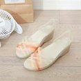thumbnail image 3 of Mixed Rainbow Colors Jelly Sandals, 3 of 5
