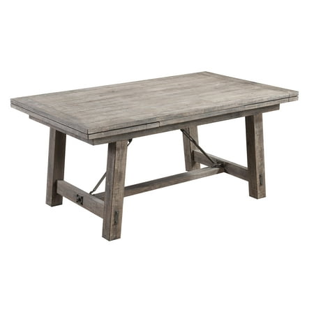 Dining Table Timber Emerald Home Dakota Charcoal 68