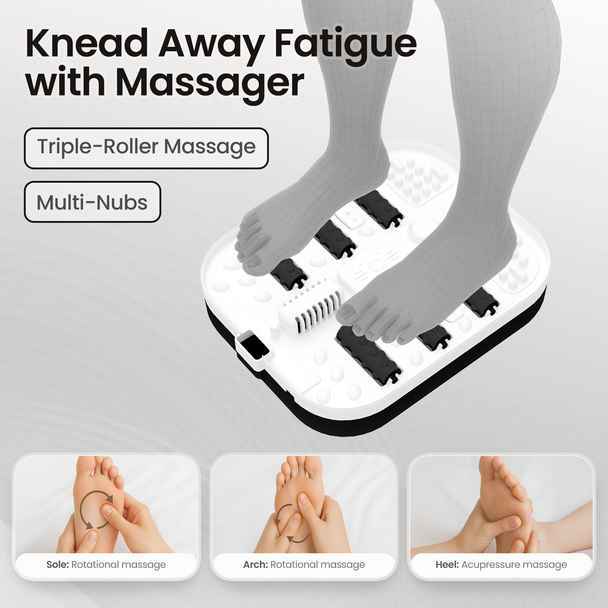 MaxKare Collapsible Foot Spa with Heat and Massage photo 5