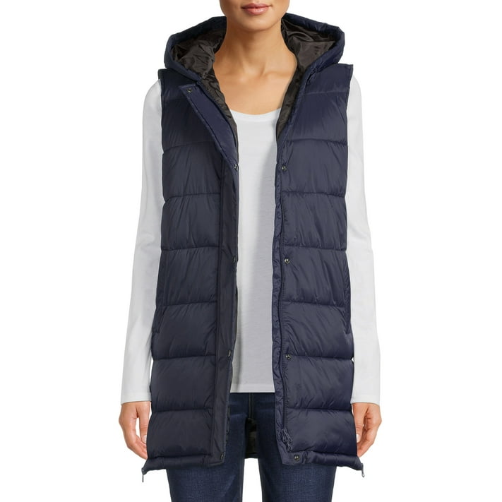 Swiss Tech Women's and Plus Hooded Tunic Vest