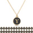 thumbnail image 2 of Collier Femme Simple Pendentif A à Z Collier Charme Collier Clavicule, 2 of 6