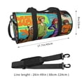 thumbnail image 2 of Lsque Scooby-Doo Pattern Foldable Sports Gym Bag with Wet Dry Pocket, Ultralight Travel Bag, Large Capacity Duffel Bag, Splash Proof Carry on Bag, Overnight Bag, Weekender Bag for Travel, 2 of 6
