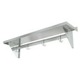 thumbnail image 4 of KoolMore 12" x 48" 18-Gauge Stainless-Steel Heavy Duty Wall Shelf with Pot Rack., 4 of 7