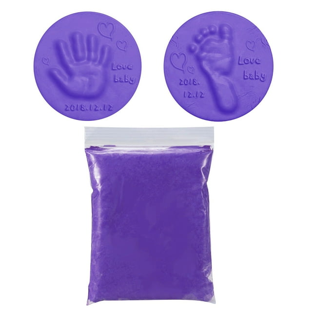 Arts & Crafts DIY Toy Parent Child Handprint Footprint Imprint Kit for Baby Care Portable Casting Set