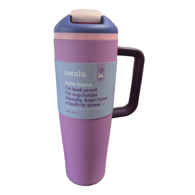 Termo Owala Bucket Handle Tumbler Púrpura 40 Oz Descripción Corta:
