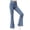 Navy, variant on NAISIBABY Girls Leggings Pants, High Rise Flare Leg Stretchy Kids Yoga Active Pants Gray Size 14T