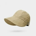 thumbnail image 3 of ievspot Outdoor Hat Sun Anti UV Wide Brim Adjustable Head Circumference Gardening Travel Sun Hat, 3 of 8