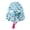 Blue, variant on Floral Printed Dog Hat Sun Protective Hat Fashion Accessory For Pet Photoshoots Birthday Party Celebration And Daily Use
