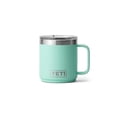 thumbnail image 3 of Vaso para beber YETI Rambler, 10 onzas, con aislamiento al vacío, espuma de mar, 3 of 9