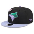 thumbnail image 3 of Men's New Era Black/Purple Toronto Blue Jays Grape Big League Chew Flavor Pack 9FIFTY Snapback Hat, 3 of 6