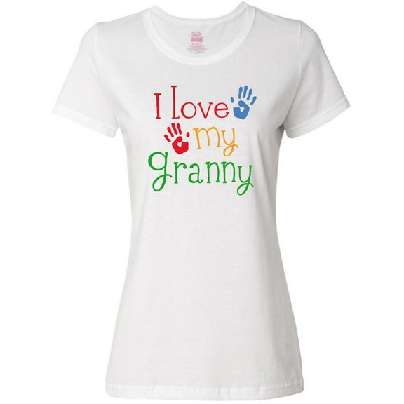 Inktastic I Love My Granny Women's T-Shirt