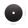 thumbnail image 4 of Carbon Fiber CD Platter Mat for Home Use Black Compact Disc Cushion 1Pc, 4 of 8