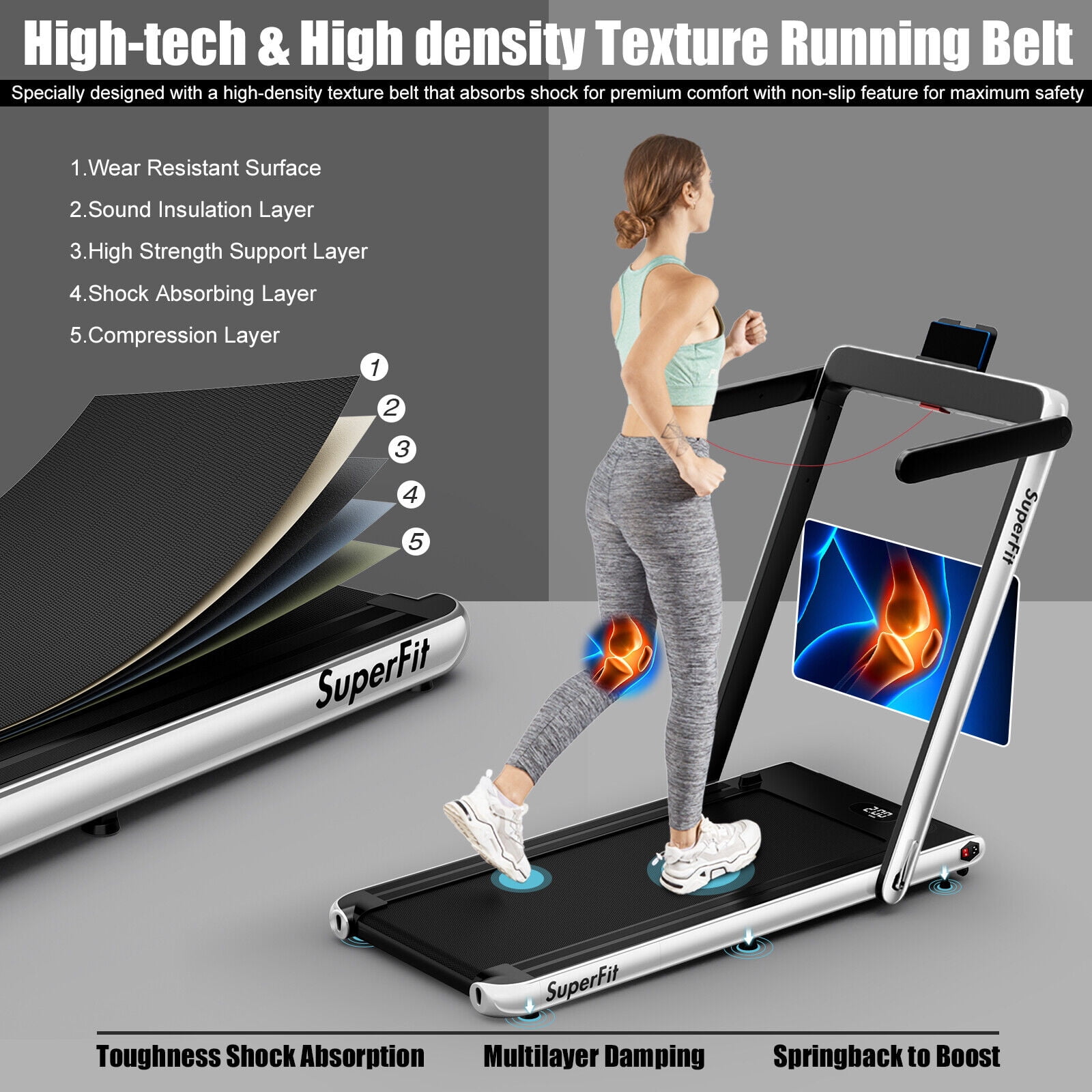 Willy 2 in 1 folding treadmill sale