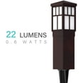 thumbnail image 1 of Malibu Mission Collection LED Bollard 22 Lumens Pathway Light Low Voltage Landscape Lighting 8419-4321-01, 1 of 8