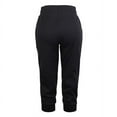 thumbnail image 3 of TheLovely Women's Casual Comfy Stretchy Capri Jogger Jersey Pants w/ Pockets, 3 of 5