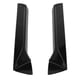 thumbnail image 4 of 2 uds, moldura Exterior de ala divisoria lateral de ventana trasera, reemplazo izquierdo derecho para SEAT LEON 5F FR Mk3 MK3.5 2013-2021, negro brillante Jadeshay A, 4 of 8