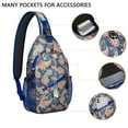 thumbnail image 2 of Geometric Boho Chic Travel Sling Backpack Lightweight and Durable, Fashionable Crossbody Shoulder Daypack for Hiking, 2 of 6