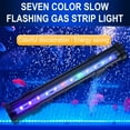 thumbnail image 4 of Aquarium Light under $5! Cagogo LED Aquarium Light, IP68 Submersible Fish Tank Lamp, Colorful Bubble Light for Turtle Tank, RGB Aquarium Lighting, Oxygenation Decoration Light, 4 of 6