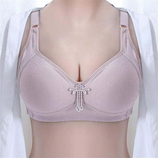 WaiiMak Underwear Womens Women's Large Cup Adjustable Bra With Thin Die Cup  Without Steel Ring Lingerie For Women 42/95（Bcd） 