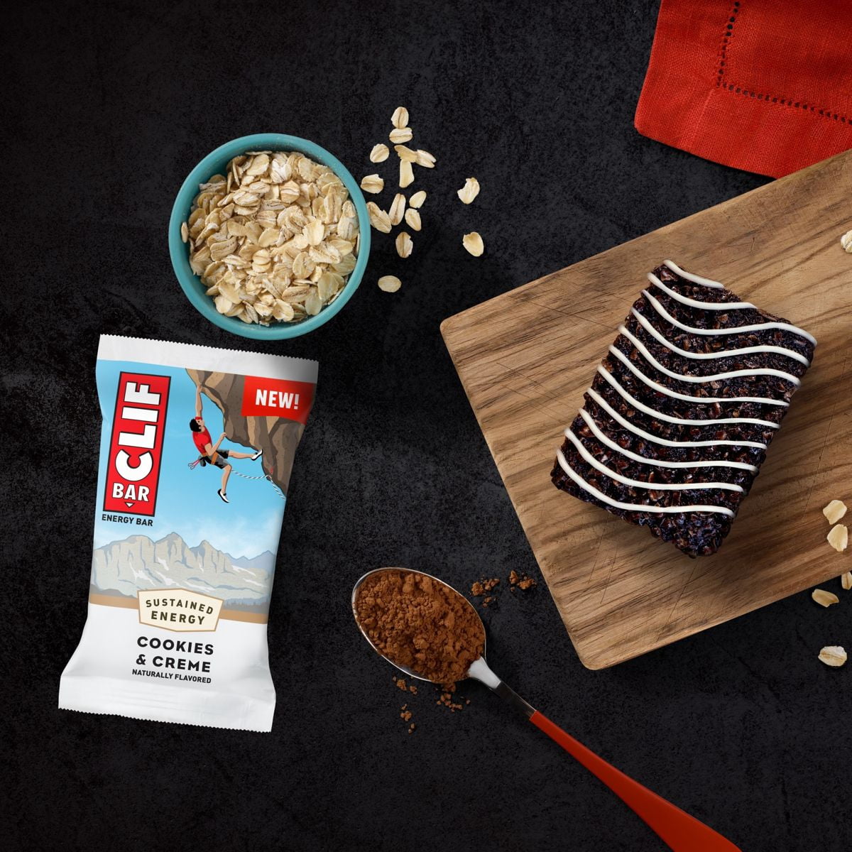 CLIF Bar Cookies Creme Energy Snack Bars - 12oz/5ct - Pack of 2