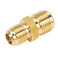 thumbnail image 2 of Adaptador de conexión abocardada de latón Breezliy 3/8" x 1/2" 2 piezas, 2 of 7