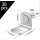 thumbnail image 2 of 20 Pieces Metal L Shape Shelf Support Pegs, 5mm Bracket Bracket, Brackets And Shelf Cleats For Furniture Cabinet Cupboard Bookcase, 2 of 4