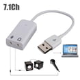 thumbnail image 4 of Teissuly External Virtual USB 2.0 For Laptop Converter Stereo Sound Card Audio Adapter, 4 of 9