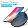 Fast Wireless Charger for iPhone 16/Pro/Max/Plus 7.5W and 10W Charging Pad Slim for iPhone 16
