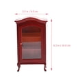 thumbnail image 2 of Homoyoyo Mini Decorative Cabinet Synthetic Material For Home Decoration 1Pack, 2 of 8