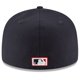 thumbnail image 4 of Men's New Era Navy California Angels Cooperstown Collection Wool 59FIFTY Fitted Hat, 4 of 5