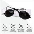 thumbnail image 2 of Gafas de Bronceado Super Sunnies Protección UV para Ojos Negro, 2 of 7