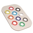 thumbnail image 1 of Tablero De Combinación De Colores De Madera, Juego De Aprendizaje Alivio De La Ansiedad Bandeja Sensorial Tablero Clasificador De Combinación De Colores Entrenamiento Motor Fino, 1 of 7