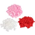 thumbnail image 2 of GOOHOCHY 300 piezas de confeti de esponja para centro de mesa, decoración de boda, corazón de pétalos de amor, para fiesta de compromiso (rojo, blanco y rosa), 2 of 8